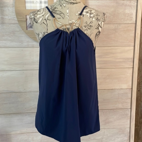 𝅺shein Blue Top S - Picture 1 of 5